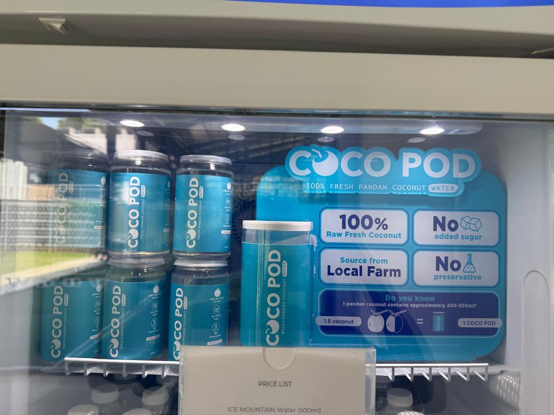 Cocopod chiller placement